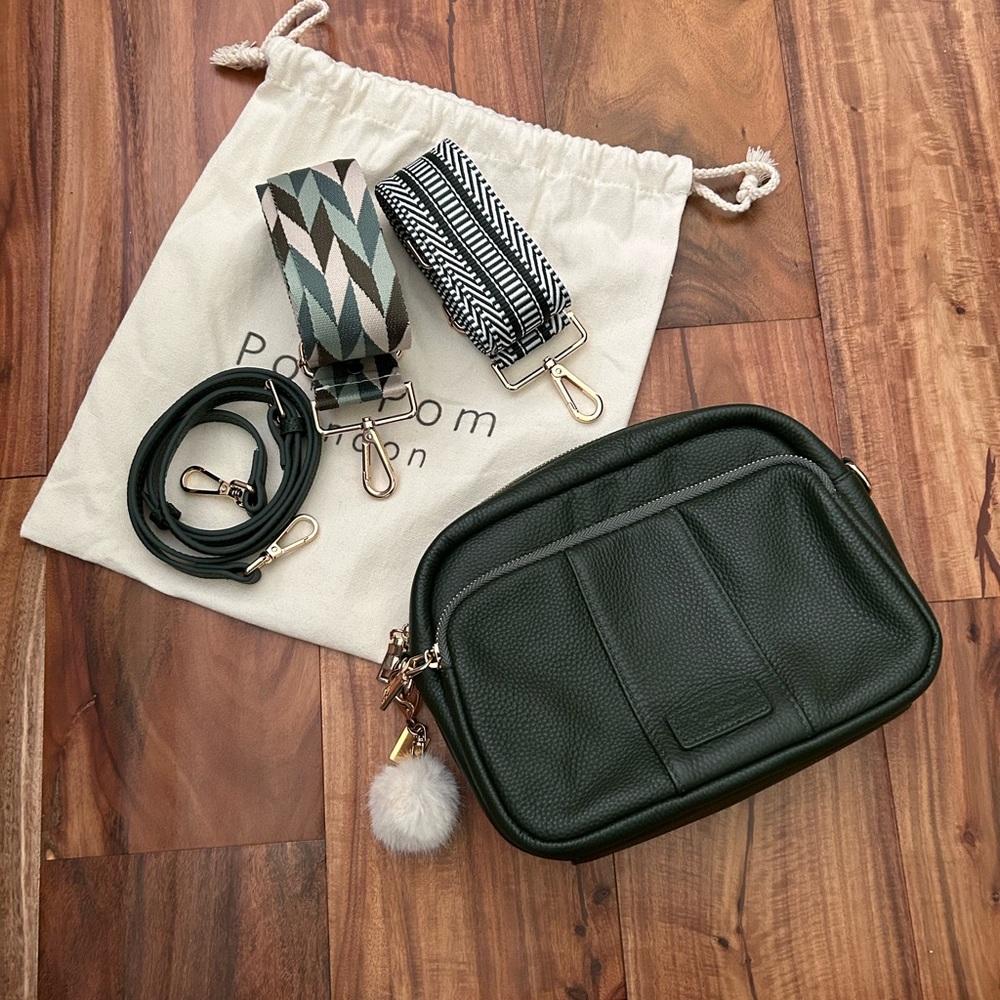 Pom Pom London Mayfair Plus Vintage Green